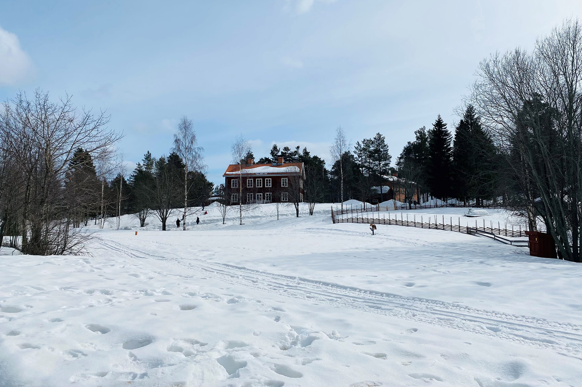 Lapploken på vintern. Foto: Norra Berget.