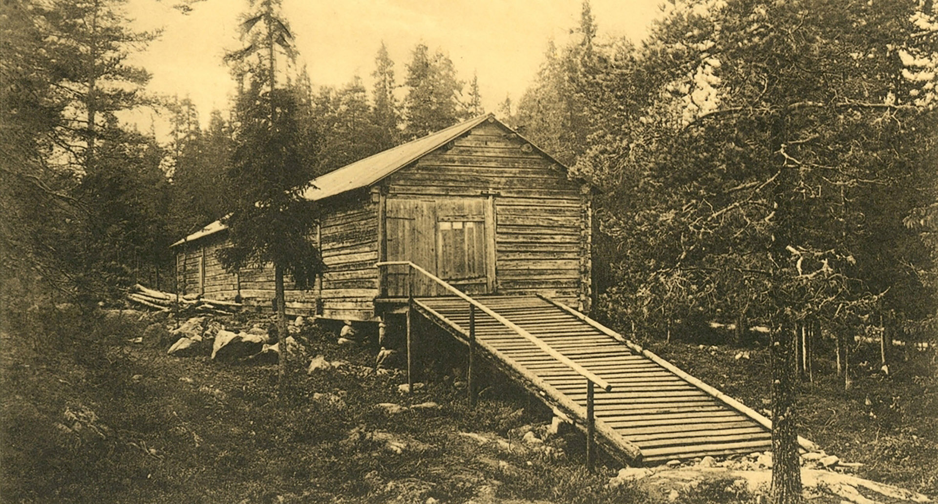 Långlogen. Foto: Sundsvalls museum