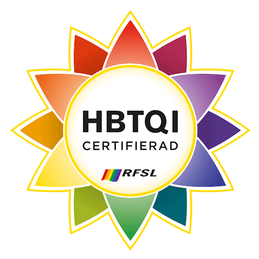 HBTQI-certifiering sigill från RFSL
